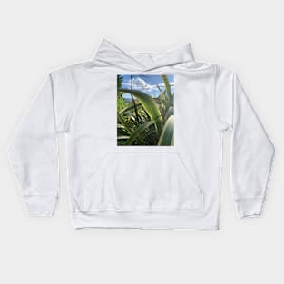 Harakeke in the sun Kids Hoodie